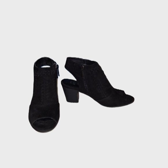 Sonoma Goods For Life Shoes - Sonoma Vitalize Honoria Black Zip Booties | OrthoLite Cushioned | Women’s 7.5